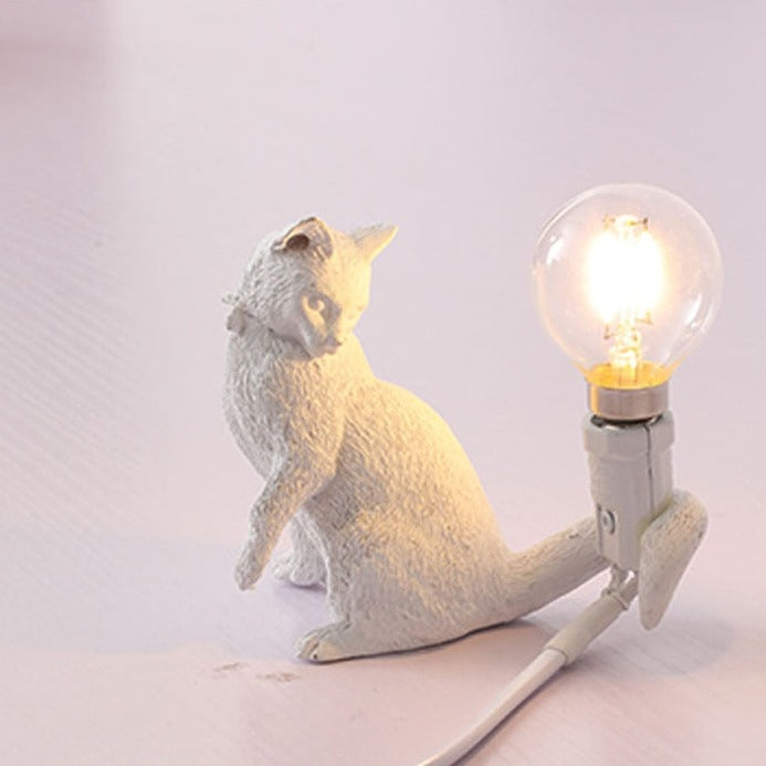 Table Cat Lamp Light