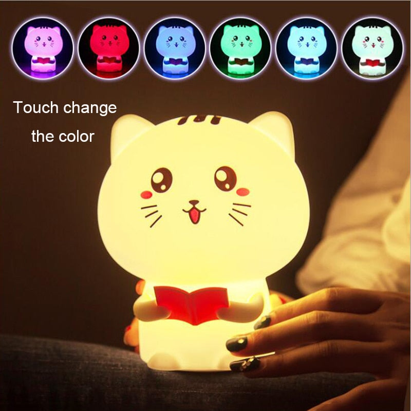 Talking Cat Lamp Light