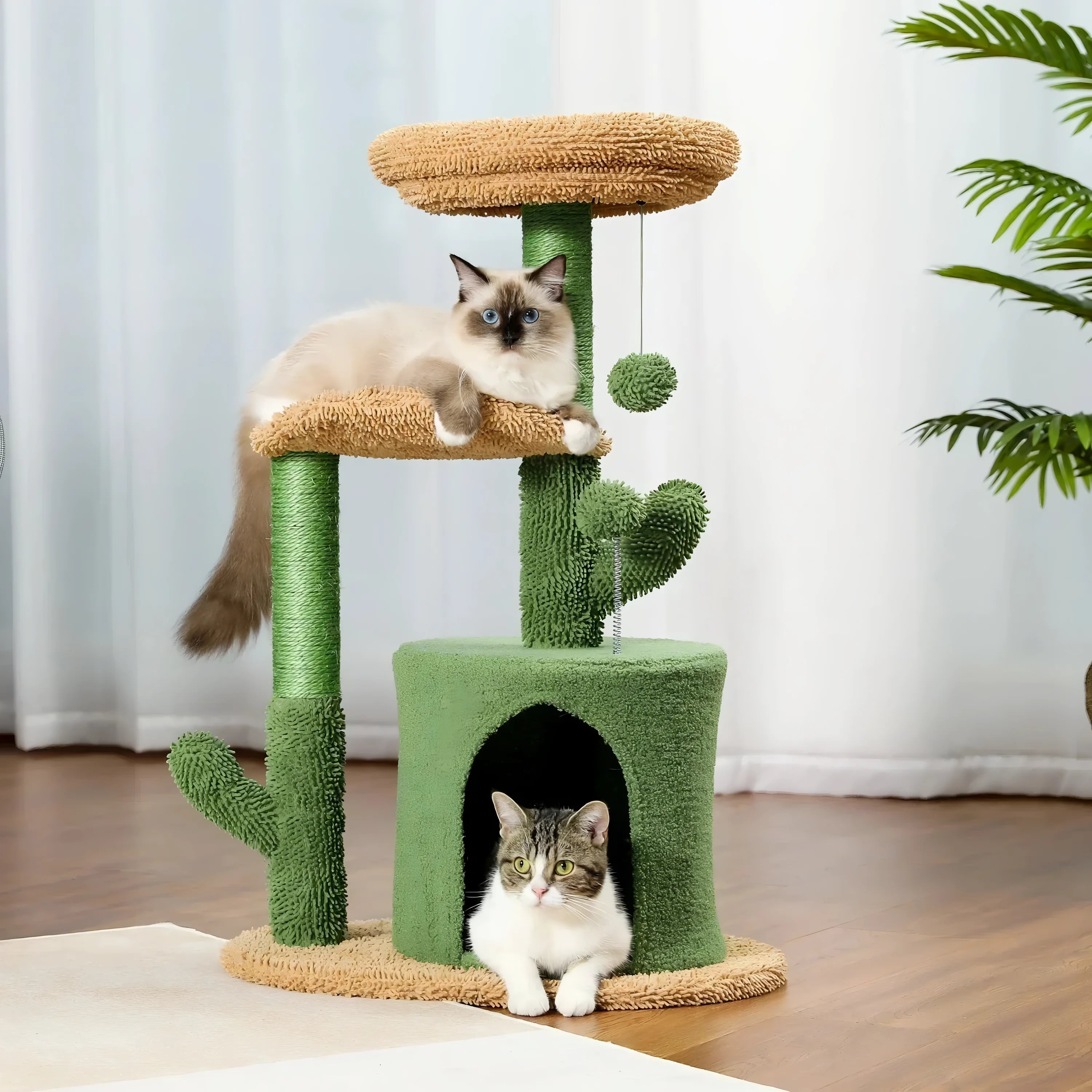 Tiragraffi per gatti robusti e stabili – alberi tiragraffi, torri per arrampicata e soluzioni per graffiare senza rovinare i mobili.
